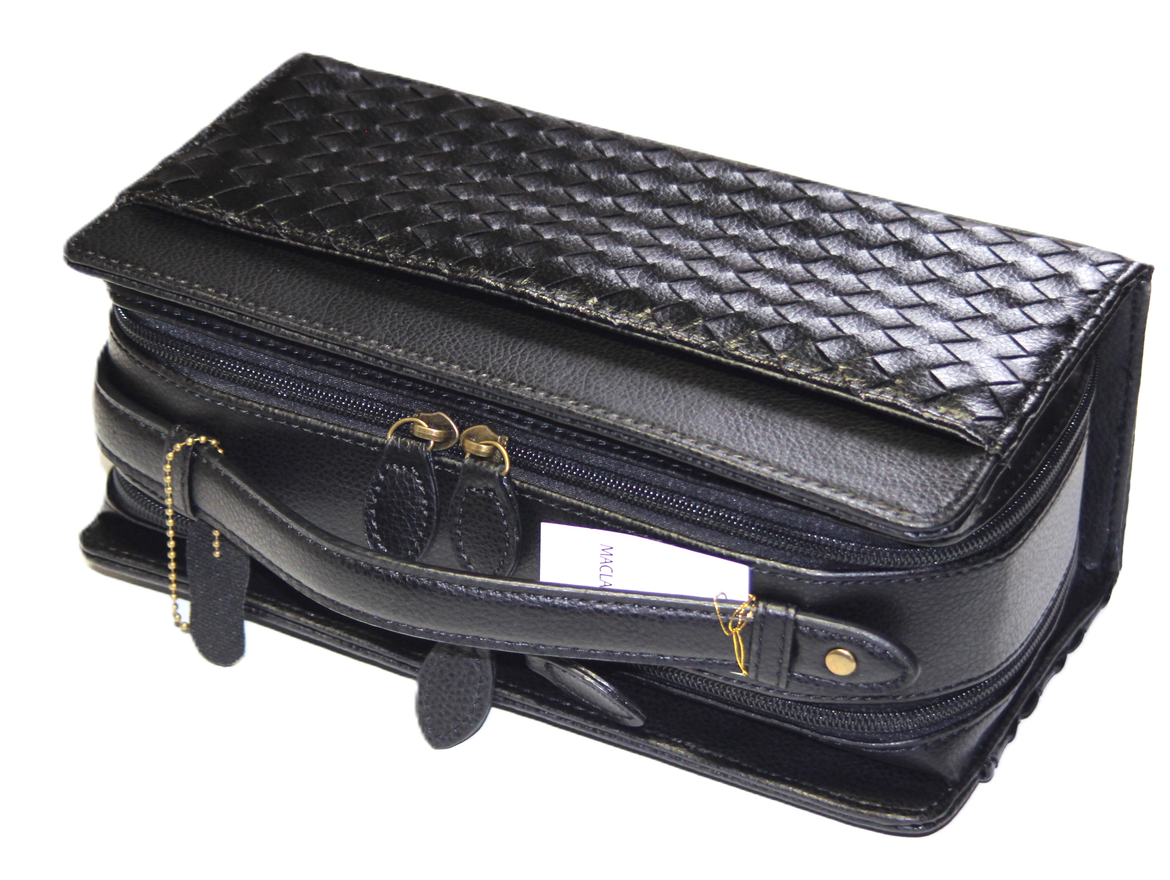 【新規OPEN】【期間限定セール】【激安】【新品未使用】合皮エンボス加工 編み込みメッシュ加工 BOX型 ダブルファスナーモデル セカンドバッグ AN-2046 黒 【新規OPEN】【期間限定セール】【激安】【新品未使用】合皮エンボス加工 編み込みメッシュ加工 BOX型 ダブルファスナーモデル セカンドバッグ AN-2046 黒