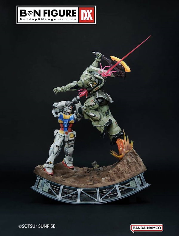 バンダイ 海外限定 BN FIGURE ガンダム VS ザク II DX バンダイ 海外限定 BN FIGURE ガンダム VS ザク II DX