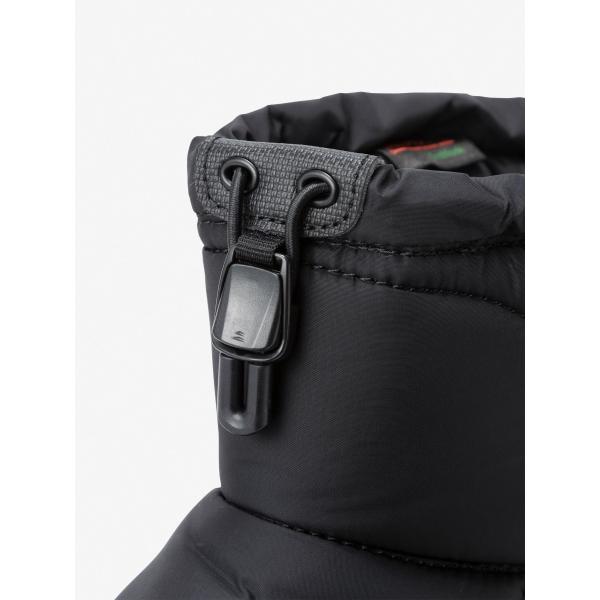 ノースフェイス メンズ レディース ブーツ 防水 ヌプシ ブーティ ウォータープルーフ ロゴ ショート アークティックグリップ NF52485 KW ブラック 黒 防滑 撥水