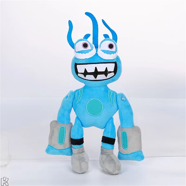 マイシンギングモンスターぬいぐるみトージャマーB青ブルー水色タコ人気ゲーム音ゲー マイシンギングモンスターぬいぐるみトージャマーB青ブルー水色