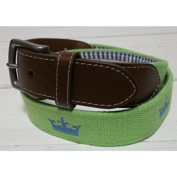 ピーターミラー 本革レザー製 布ベルト アメリカ製 グリーン PETER MILLAR PM4-014 ピーターミラー 本革レザー製 布ベルト アメリカ製 グリーン PETER MILLAR PM4-014