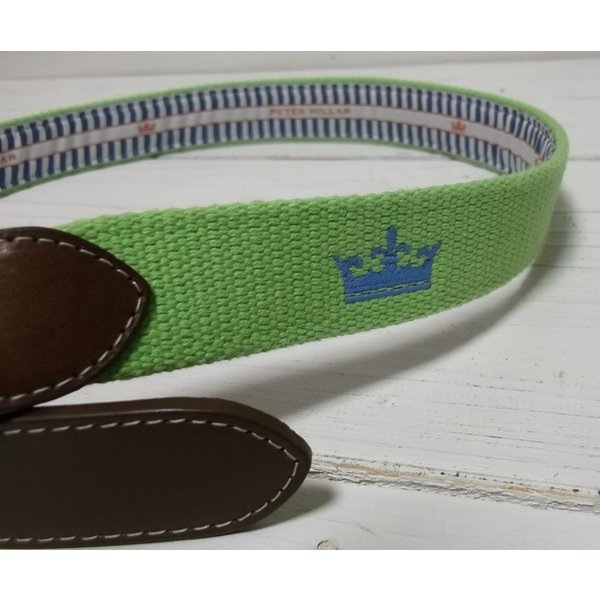 ピーターミラー 本革レザー製 布ベルト アメリカ製 グリーン PETER MILLAR PM4-014 ピーターミラー 本革レザー製 布ベルト アメリカ製 グリーン PETER MILLAR PM4-014