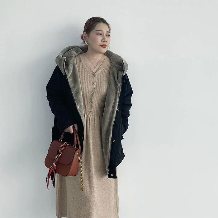 モッズコートレディース裏ボアボアコートロングコート裏起毛コートフードファー付き防寒着秋冬アウター大きいサイズ モッズコートレディース裏ボアボアコートロングコート裏起毛コートフードファー付き防寒着秋冬アウター大きいサイズ