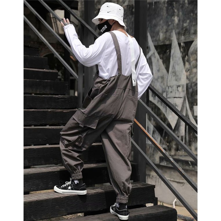 サロペット メンズ オーバーオール オールインワン サルエルパンツ ミリタリーカーゴ スウェット サロペット メンズ オーバーオール オールインワン サルエルパンツ ミリタリーカーゴ スウェット