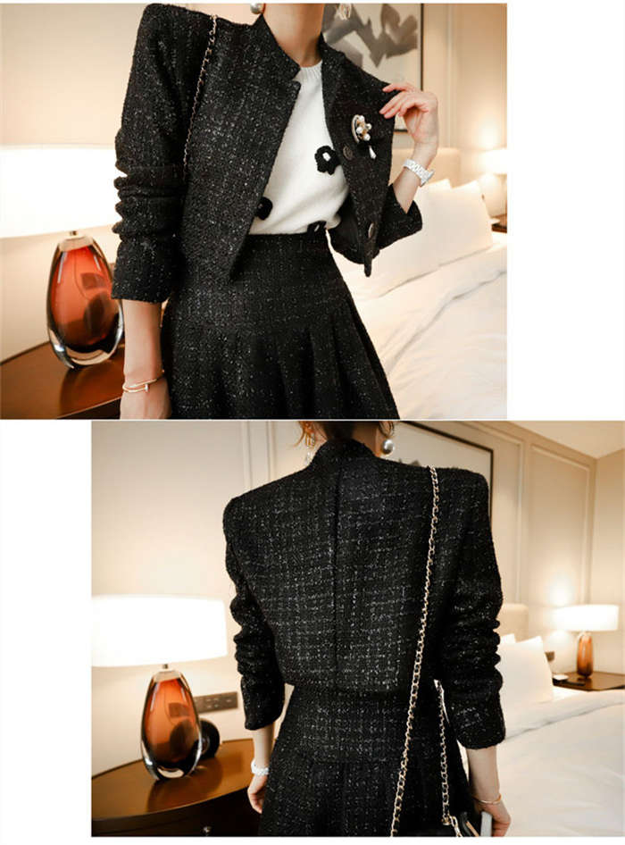 ツイードセットアップ ショート丈ジャケット ロングスカート上下セット ラメ生地 フレアスカート ロング丈 きれいめ 華やかおしゃれ 体型カバー 大きいサイズ 入学式 卒業式 ママ セレモニー服 結婚式 ツイードセットアップ ショート丈ジャケット ロングスカート上下セット ラメ生地 フレアスカート ロング丈 きれいめ 華やかおしゃれ 体型カバー 大きいサイズ 入学式 卒業式 ママ セレモニー服 結婚式