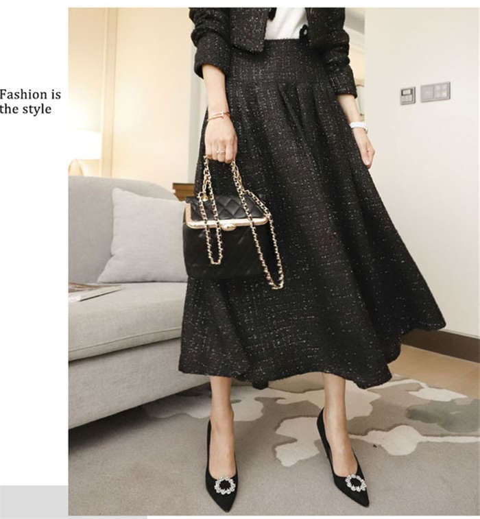 ツイードセットアップ ショート丈ジャケット ロングスカート上下セット ラメ生地 フレアスカート ロング丈 きれいめ 華やかおしゃれ 体型カバー 大きいサイズ 入学式 卒業式 ママ セレモニー服 結婚式 ツイードセットアップ ショート丈ジャケット ロングスカート上下セット ラメ生地 フレアスカート ロング丈 きれいめ 華やかおしゃれ 体型カバー 大きいサイズ 入学式 卒業式 ママ セレモニー服 結婚式