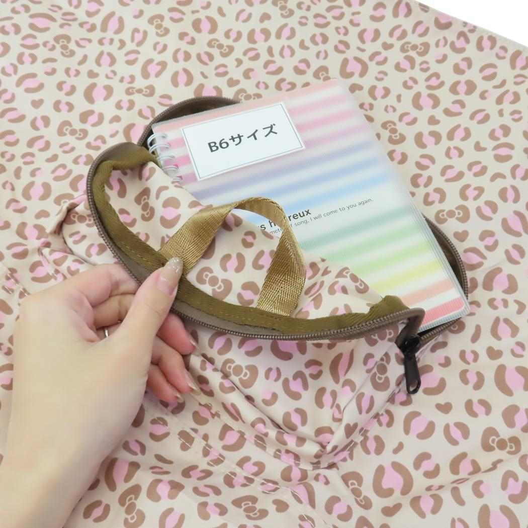 ハローキティ ボストンバッグ IP GRD GRANDE パッカブルバッグ leopard ハローキティ ボストンバッグ IP GRD GRANDE パッカブルバッグ leopard
