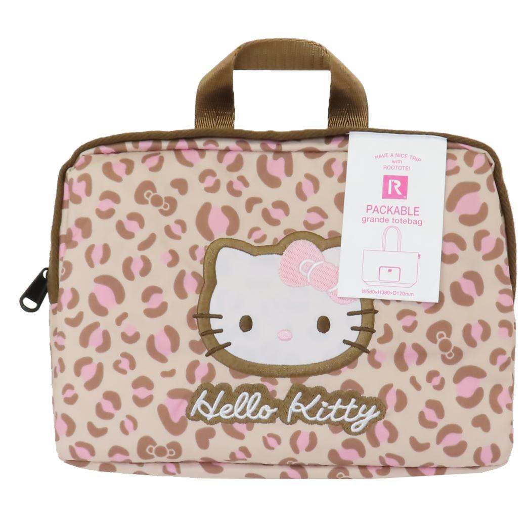 ハローキティ ボストンバッグ IP GRD GRANDE パッカブルバッグ leopard ハローキティ ボストンバッグ IP GRD GRANDE パッカブルバッグ leopard