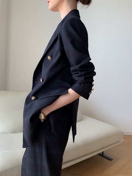 トップス パンツ セットアップ ジャケット スーツ 長袖 襟付き 上下セット 2点セット 大人可愛い きれいめ 上品 おしゃれ かっこいい クール モード系 無地 オールシーズン 入学式 入園式