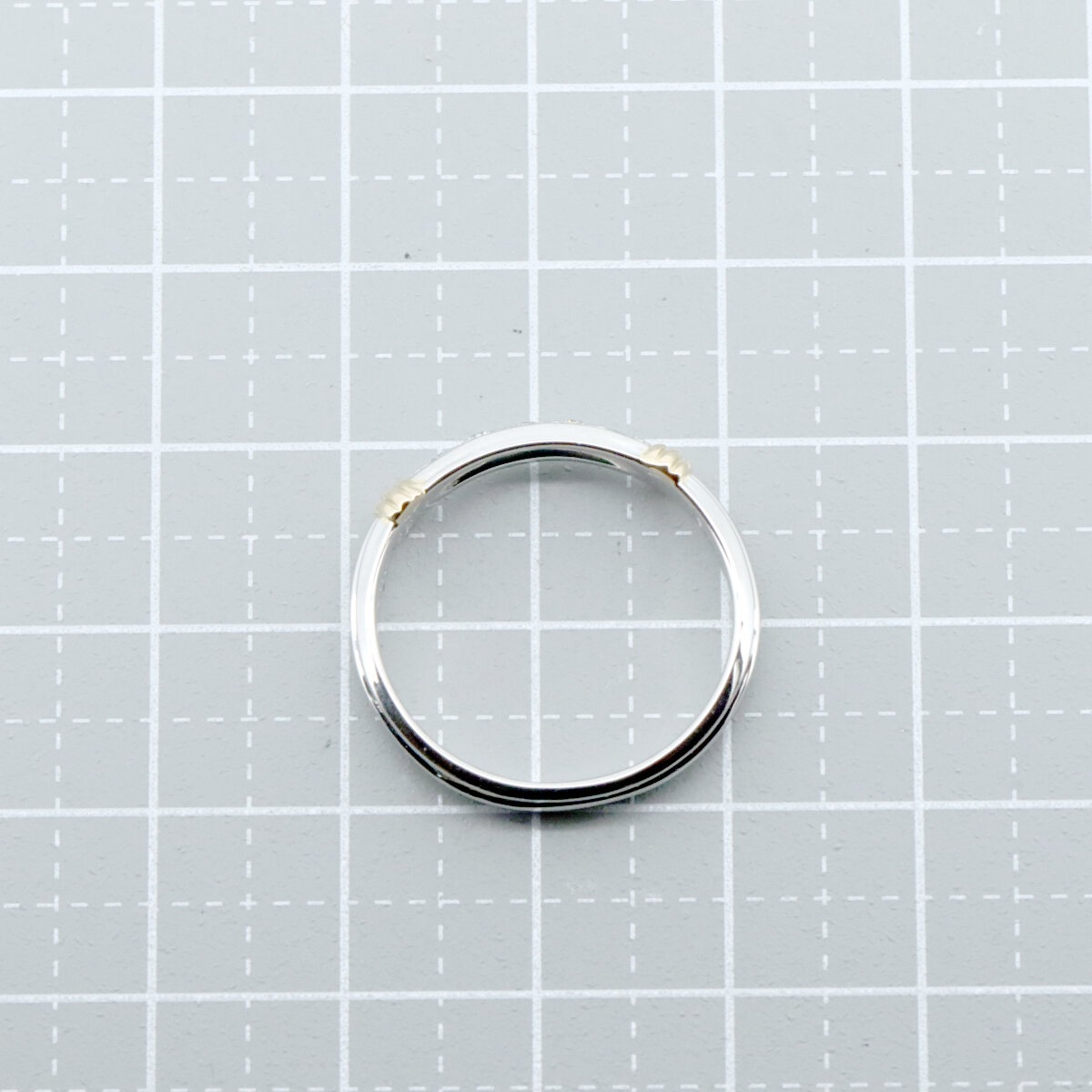 ダイヤモンド 16号 リング 指輪 Pt950(プラチナ)/K18YG(18金 イエローゴールド) 質屋出品