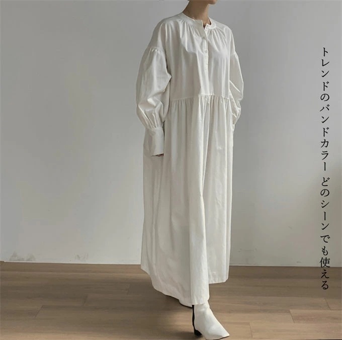 ワンピース シャツワンピース プリーツワンピース レディース 長袖 マキシ丈 フレア ゆったり 体型カバー 春 上品 ロングワンピース ロング丈 リラックス 上質感 立体的 シンプル ホワイト ブラ ワンピース シャツワンピース プリーツワンピース レディース 長袖 マキシ丈 フレア ゆったり 体型カバー 春 上品 ロングワンピース ロング丈 リラックス 上質感 立体的 シンプル ホワイト ブラ