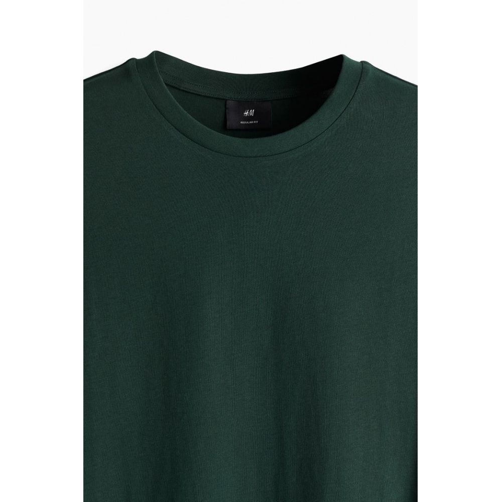 H&M 3ピースレギュラーフィット Tシャツセットベージュ/ブルー/グリーン H&M 3ピースレギュラーフィット Tシャツセットベージュ/ブルー/グリーン