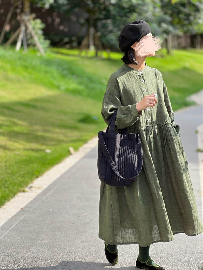 ワンピース リネン100% 長袖 秋 春 シャツワンピース スタンドカラー レディース リネン 麻 無地 長袖 大きいサイズ チュニック ゆったり ナチュラル オシャレ シンプル カジュアル 着回し ワンピース リネン100% 長袖 秋 春 シャツワンピース スタンドカラー レディース リネン 麻 無地 長袖 大きいサイズ チュニック ゆったり ナチュラル オシャレ シンプル カジュアル 着回し