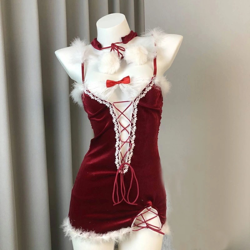 ボンボン首輪 サンタクロース セクシーランジェリー 超過激 セクシー エッチな 大胆 エロい セクシーランジェリー 過激 アダルト系 エッチ 大人 かわいい 可愛い (T) ボンボン首輪 サンタクロース セクシーランジェリー 超過激 セクシー エッチな 大胆 エロい セクシーランジェリー 過激 アダルト系 エッチ 大人 かわいい 可愛い (T)