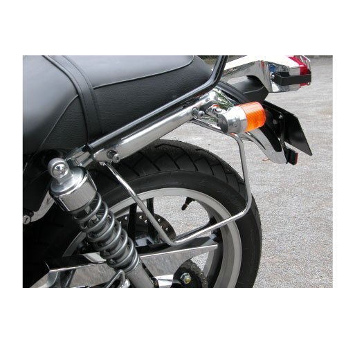 キジマ (kijima) バイク バイクパーツ バッグサポート スチール製クロームメッキ仕上げ 左側