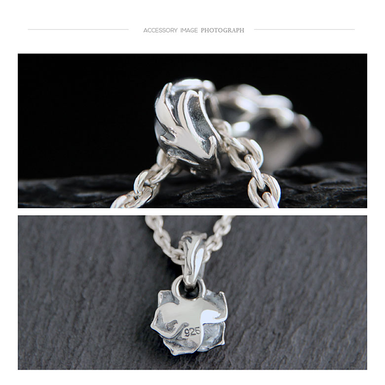 メール便なら送料無料 シルバーアクセサリー 男女兼用 ネックレス pe2165-ch薔薇モチーフ!シ メール便なら送料無料 シルバーアクセサリー 男女兼用 ネックレス pe2165-ch薔薇モチーフ!シ