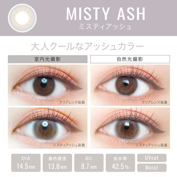 エバーカラーワンデー ルクアージュ 1箱10枚3箱セット (ゆうパケット送料無料) 新木優子