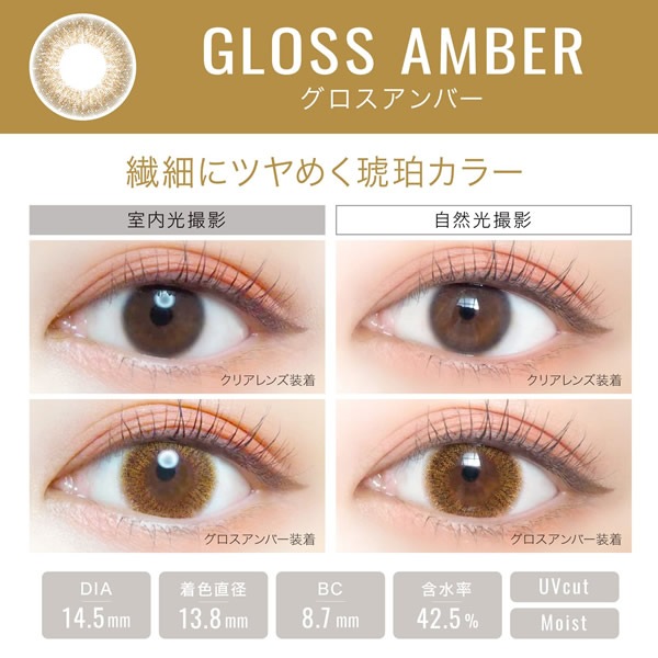 エバーカラーワンデー ルクアージュ 1箱10枚3箱セット (ゆうパケット送料無料) 新木優子