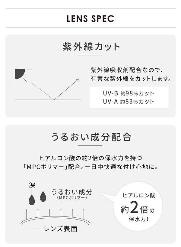 エバーカラーワンデー ルクアージュ 1箱10枚3箱セット (ゆうパケット送料無料) 新木優子