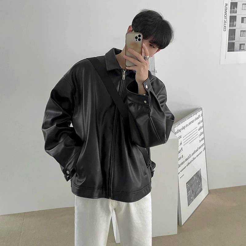 【激安】レザージャケット男子高生のカジュアルな野球のスーツのバイカージャケットジャケット 【激安】レザージャケット男子高生のカジュアルな野球のスーツのバイカージャケットジャケット
