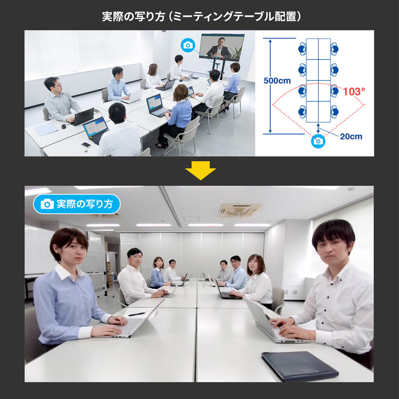 CMS-V51BK 会議用ワイドレンズカメラ CMS-V51BK 会議用ワイドレンズカメラ