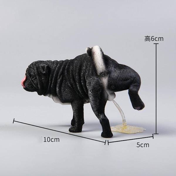 Qoo10] JXK 1/6 サイズ パグ 可愛い 犬