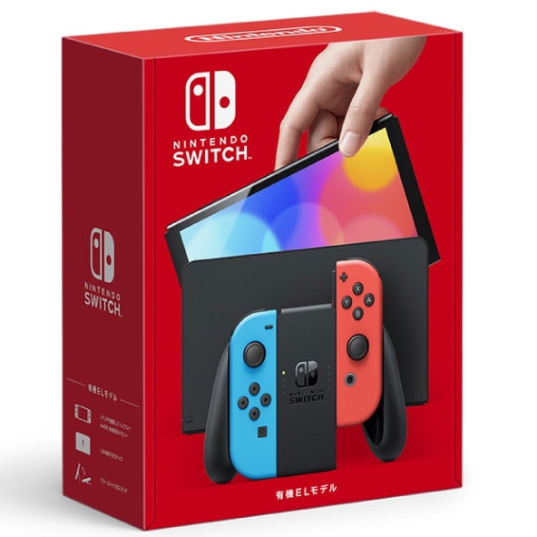 ニンテンドースイッチ 本体 有機EL ホワイト ネオン 2台