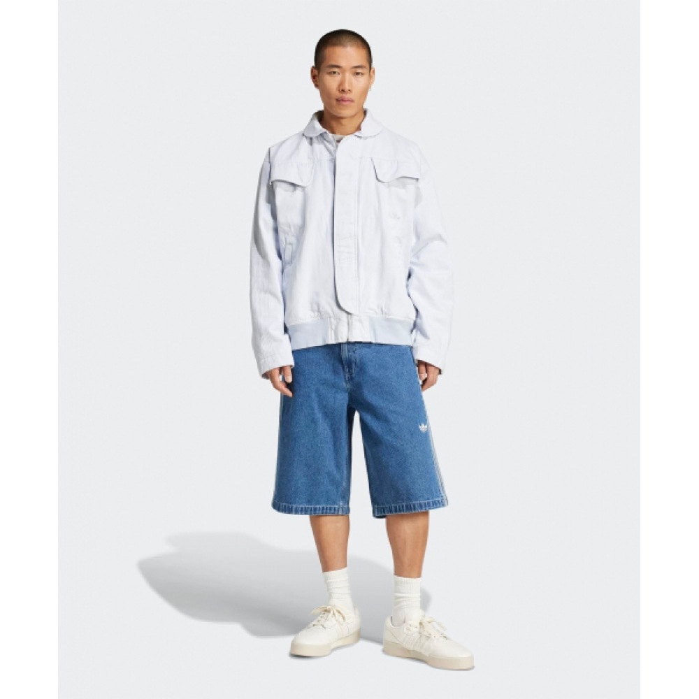 アディダスデニムファイヤーバードショートパンツ-ブルー/JC6235 アディダスデニムファイヤーバードショートパンツ-ブルー/JC6235