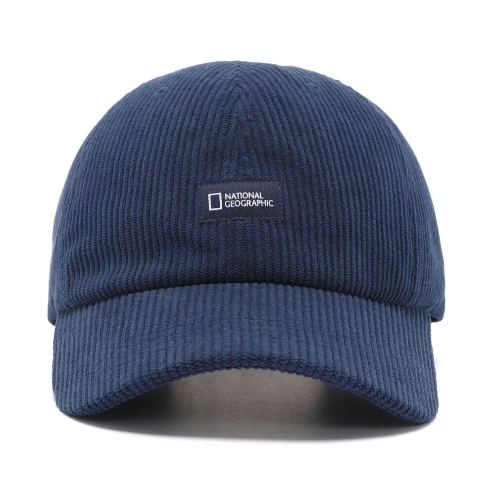 ナショナルジオグラフィック N253AHA510 コーデュロイボールキャップネイビー
