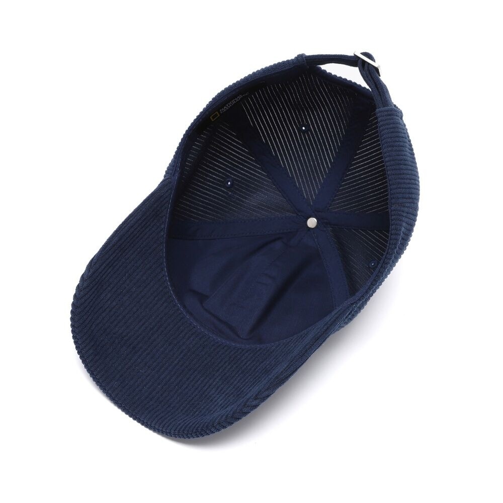 ナショナルジオグラフィック N253AHA510 コーデュロイボールキャップネイビー