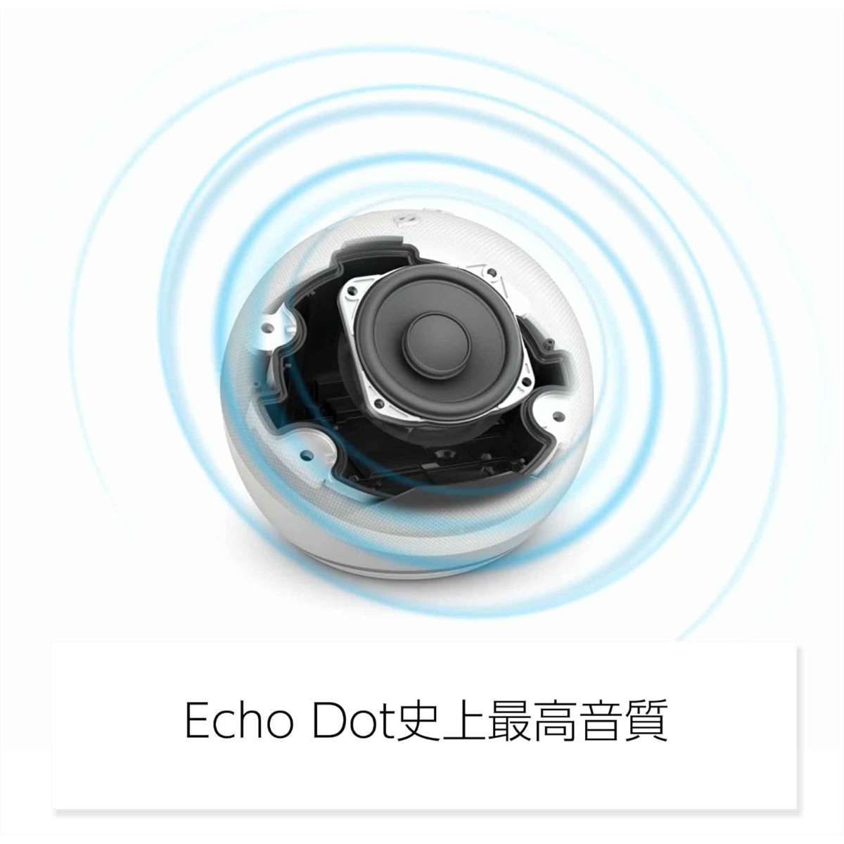 エコードット 第5世代 全3色 スマートスピーカー アマゾン Amazon アレクサ グレーシャーホワイト チャコール ディープシーブルー