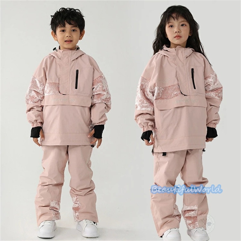 スキーウェア キッズ 上下セット スノーボードウェア ジュニア スノーウェア ジャケット パンツ 男の子 女の子 撥水 防風 保温 雪遊び 中綿 暖かいH44 スキーウェア キッズ 上下セット スノーボードウェア ジュニア スノーウェア ジャケット パンツ 男の子 女の子 撥水 防風 保温 雪遊び 中綿 暖かいH44