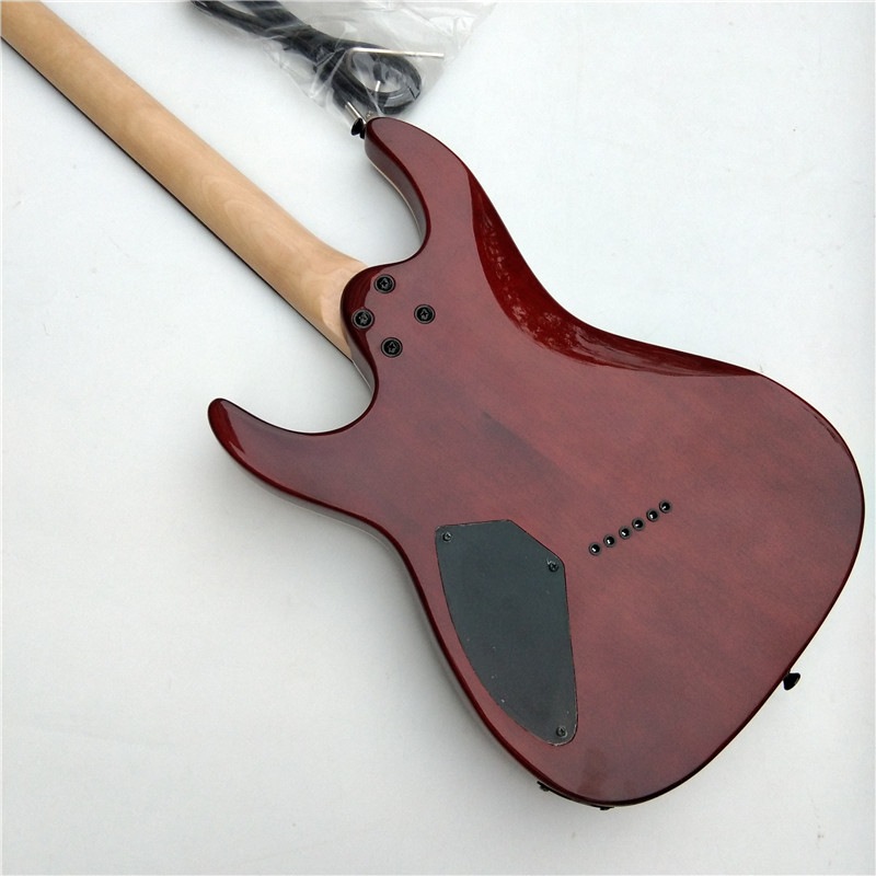 サンバースト-6弦エレキギター,マホガニーボディ,ローズウッド指板,固定ブリッジ,BJ-630