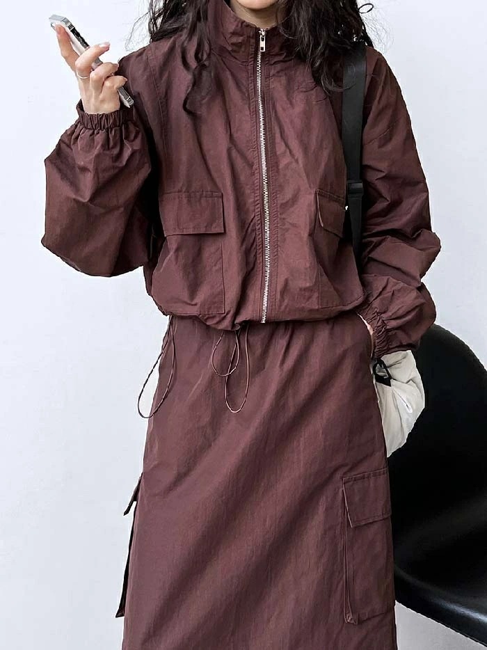 お安く提供セットアップ レディース 2点セット スカート セットアップ ブルゾン ジャケット カジュアル 春 夏 秋 カーゴ スカート 大きいサイズ アウター ライトアウター 軽量 春夏 スカートスー お安く提供セットアップ レディース 2点セット スカート セットアップ ブルゾン ジャケット カジュアル 春 夏 秋 カーゴ スカート 大きいサイズ アウター ライトアウター 軽量 春夏 スカートスー