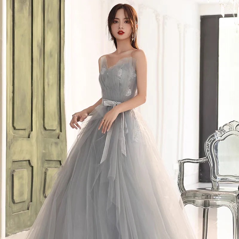 ウェディングドレス グレー パーティードレス トレーンライン 花嫁ロングドレス 簡約 結婚式 二次会 エレガント レース お呼ばれ 挙式 ウェディングドレス グレー パーティードレス トレーンライン 花嫁ロングドレス 簡約 結婚式 二次会 エレガント レース お呼ばれ 挙式