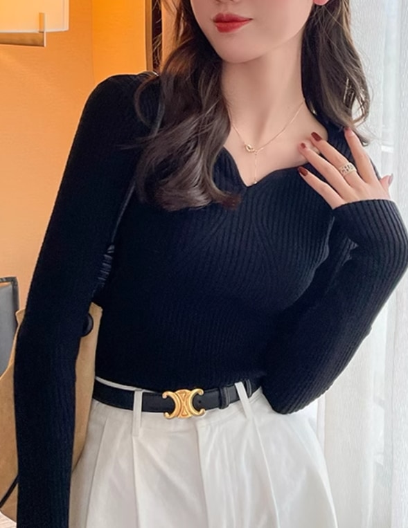 レディース トップス カットソー ニット Vネック タイト 細身 フェミニン かわいい 大人可愛い きれいめ シンプル カジュアル 上品 おしゃれ かっこいい こなれ感 ラフ モード系 主役級 存在感 レディース トップス カットソー ニット Vネック タイト 細身 フェミニン かわいい 大人可愛い きれいめ シンプル カジュアル 上品 おしゃれ かっこいい こなれ感 ラフ モード系 主役級 存在感