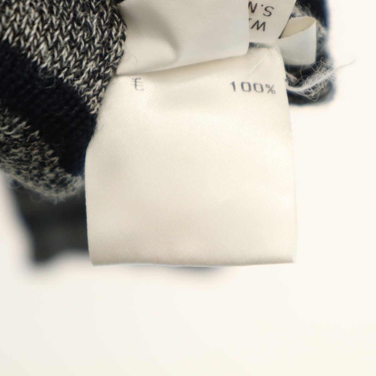 S.N.S. HERNING エスエヌエス ハーニング ボーダー柄 長袖 セーター S グレー メンズ 古着 S.N.S. HERNING エスエヌエス ハーニング ボーダー柄 長袖 セーター S グレー メンズ 古着