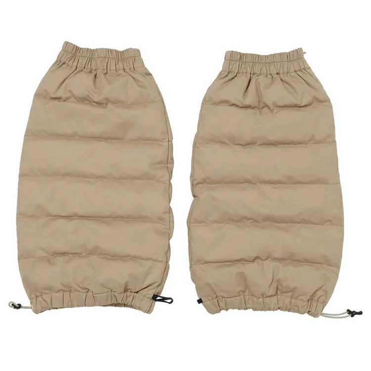 コットンピーチダウンレッグウォーマー ベージュ フリー #N1LWEGN5-BEG