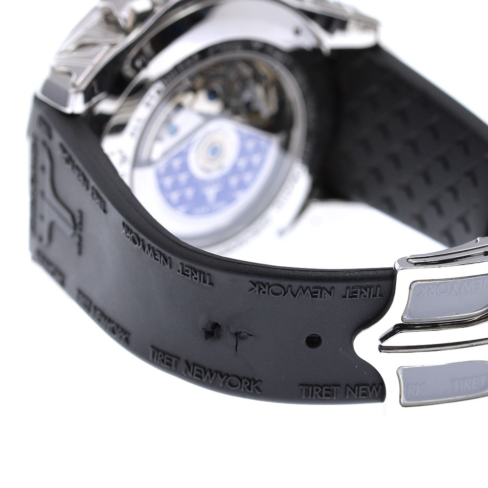 訳あり ティレットニューヨーク TIRET NEW YORK クロノグラフ デイデイト 自動巻き メンズ _828209【中古】 訳あり ティレットニューヨーク TIRET NEW YORK クロノグラフ デイデイト 自動巻き メンズ _828209【中古】