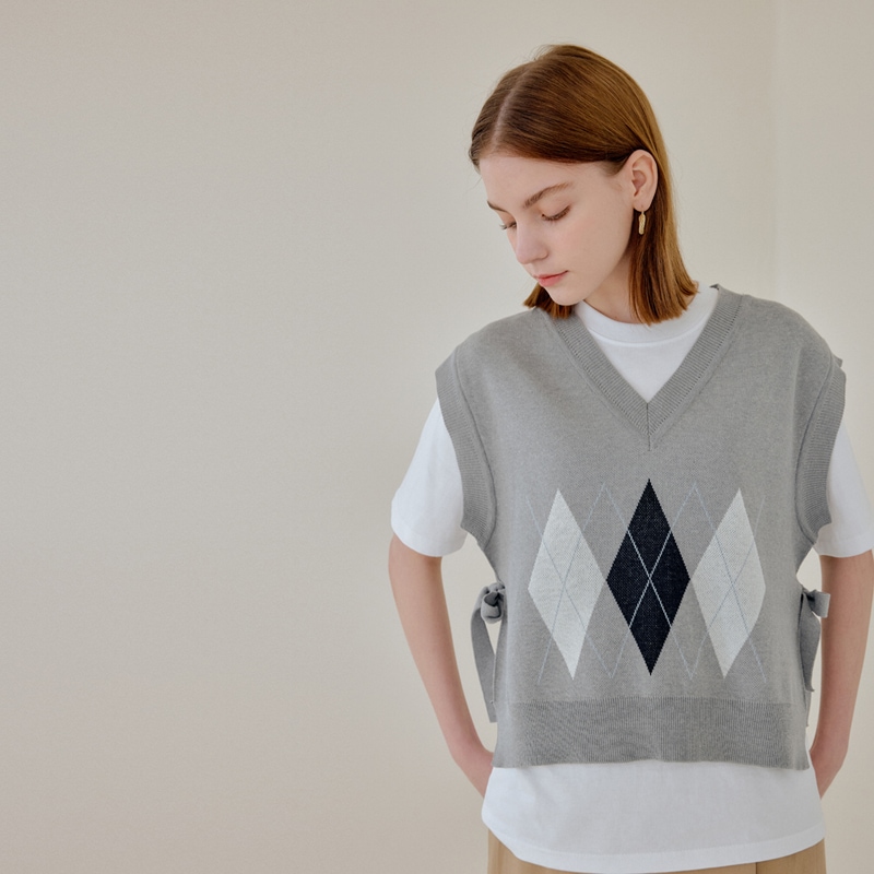 スリットダイヤモンドベスト(SLIT DIAMOND VEST) スリットダイヤモンドベスト(SLIT DIAMOND VEST)