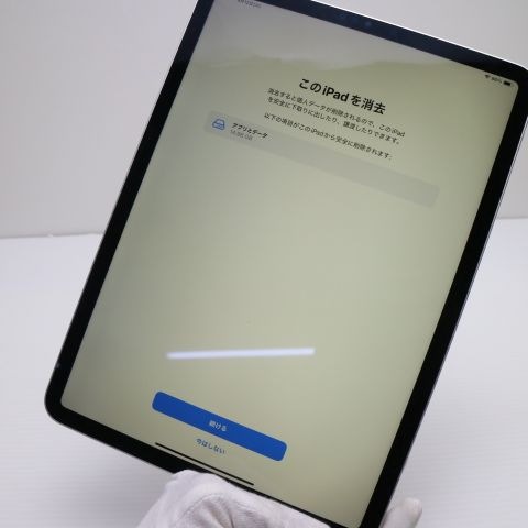 超美品 iPad Pro 第4世代 11インチ 128GB シルバー スマホ 白ロム 中古 土日祝発送OK 85