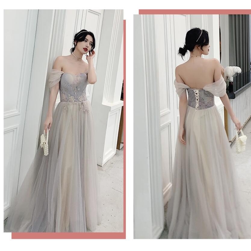 ブライズメイド ロングドレス ウェディングドレス 演奏会 二次会 パーティードレス 披露宴 結婚式