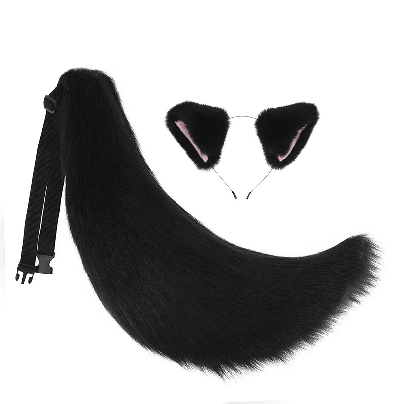 手作りぬいぐるみ頭飾りオオカミ耳カチューシャコミック星空ダーク二次元 cos ヘッドバンド模擬獣耳ヘアアクセサリー 手作りぬいぐるみ頭飾りオオカミ耳カチューシャコミック星空ダーク二次元 cos ヘッドバンド模擬獣耳ヘアアクセサリー