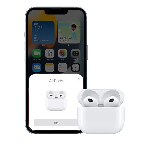 Qoo10] アップル 【国内正規品】 AirPods (第3世