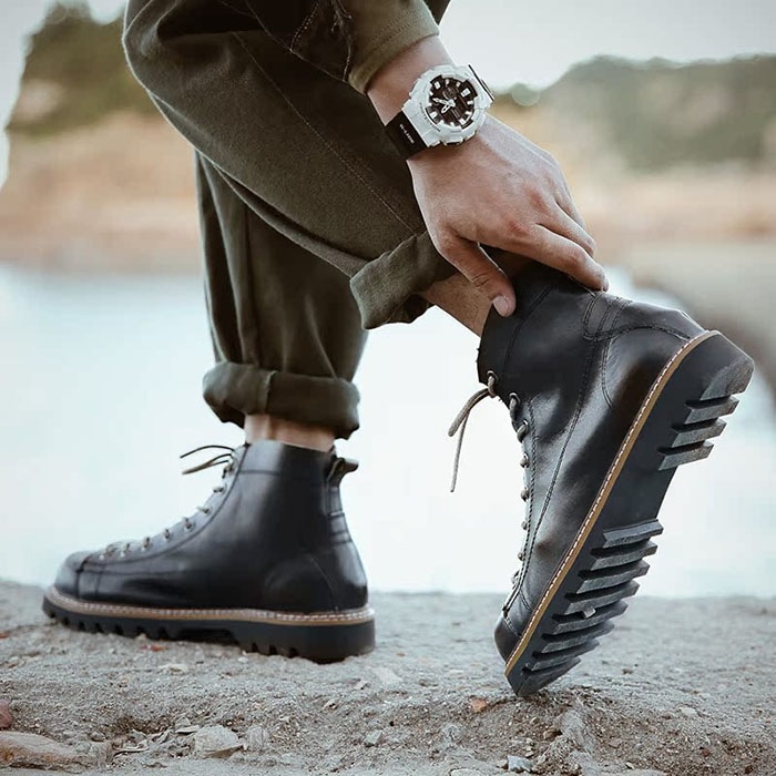 ワークブーツ ショートブーツ メンズ トレッキングシューズ