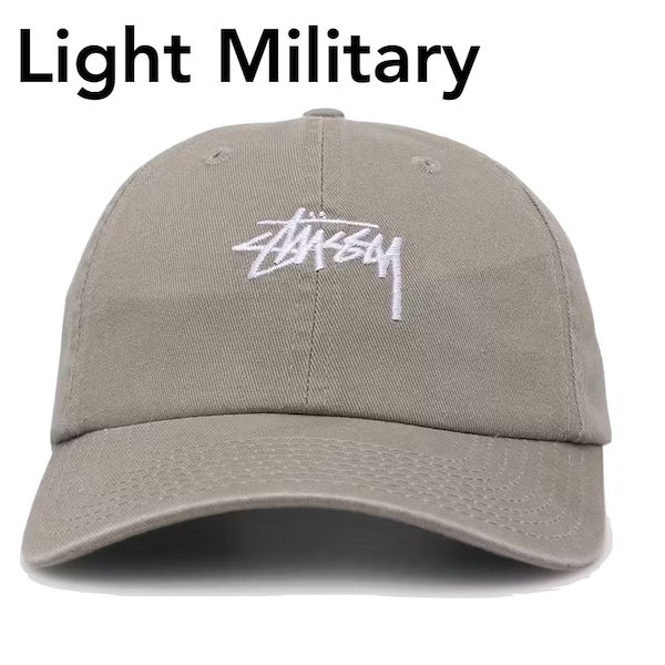 海外限定 ステューシー キャップ stussy スナップバック ベージュ - 帽子