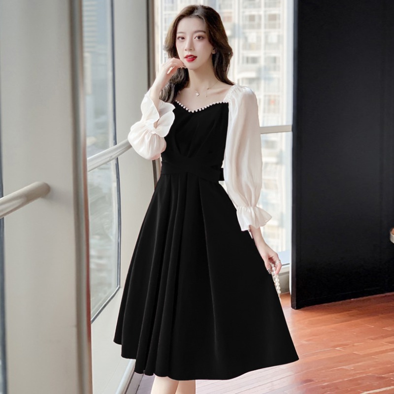 レディース ベルベット ワンピース スクエアネック パール キャンディースリーブ バックリボン フォーマル お呼ばれ パーティー 大人可愛い ママコーデ ママファッション 韓国系 オルチャン 人気 ト レディース ベルベット ワンピース スクエアネック パール キャンディースリーブ バックリボン フォーマル お呼ばれ パーティー 大人可愛い ママコーデ ママファッション 韓国系 オルチャン 人気 ト