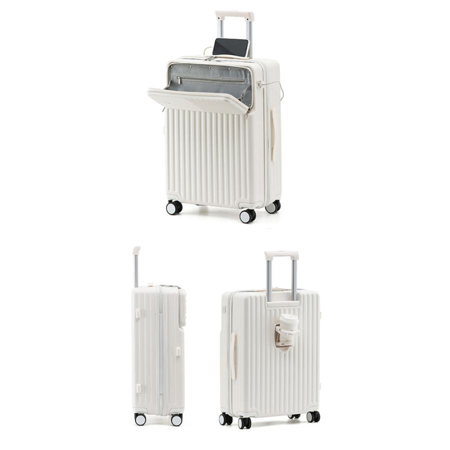 スーツケース 機内持ち込み キャリーケース sサイズ フロントオープン mサイズ 2泊3日 軽量 USBポート カップホルダー フック搭載 旅行 キャリーバッグ 3泊4日 スーツケース 機内持ち込み キャリーケース sサイズ フロントオープン mサイズ 2泊3日 軽量 USBポート カップホルダー フック搭載 旅行 キャリーバッグ 3泊4日