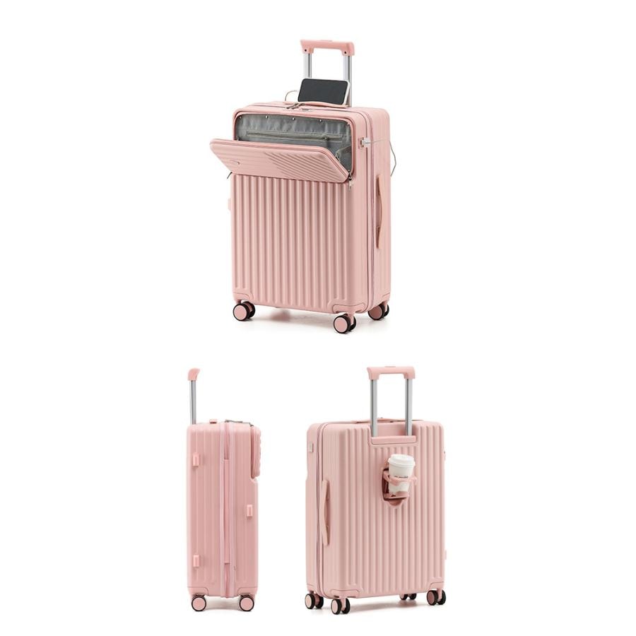 スーツケース 機内持ち込み キャリーケース sサイズ フロントオープン mサイズ 2泊3日 軽量 USBポート カップホルダー フック搭載 旅行 キャリーバッグ 3泊4日 スーツケース 機内持ち込み キャリーケース sサイズ フロントオープン mサイズ 2泊3日 軽量 USBポート カップホルダー フック搭載 旅行 キャリーバッグ 3泊4日