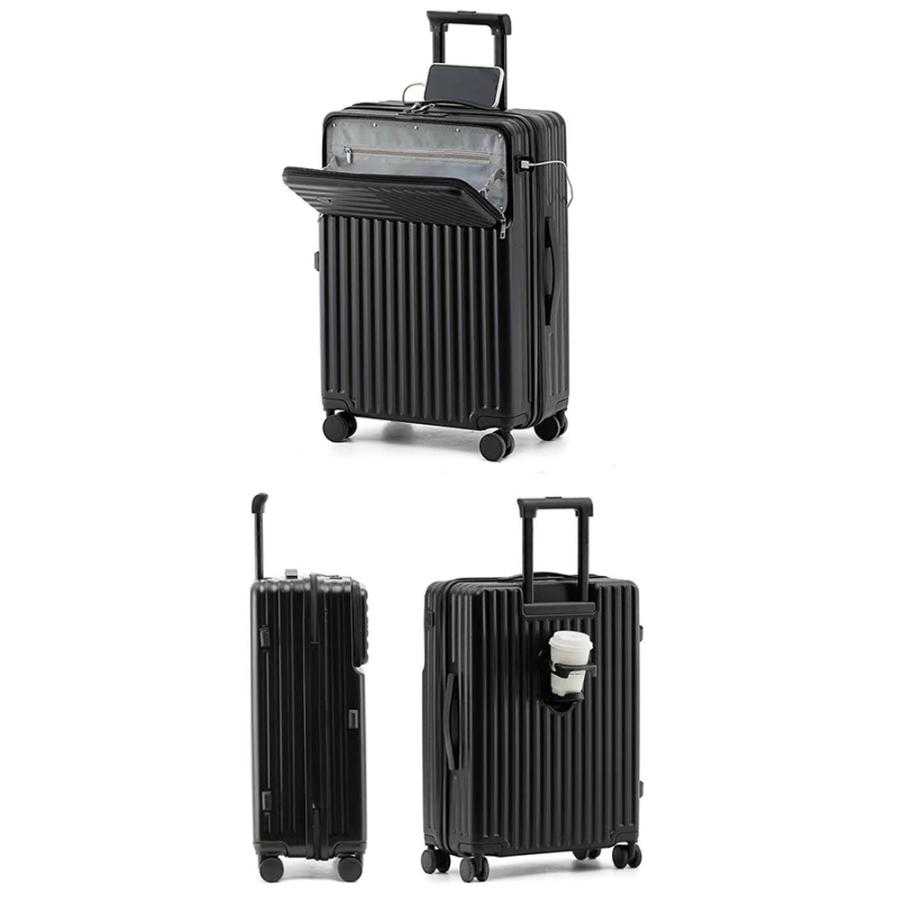 スーツケース 機内持ち込み キャリーケース sサイズ フロントオープン mサイズ 2泊3日 軽量 USBポート カップホルダー フック搭載 旅行 キャリーバッグ 3泊4日 スーツケース 機内持ち込み キャリーケース sサイズ フロントオープン mサイズ 2泊3日 軽量 USBポート カップホルダー フック搭載 旅行 キャリーバッグ 3泊4日